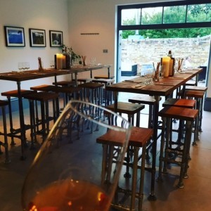Our lovely tasting room is welcoming on a chilly Saturday afternoon and the perfect size for a private party.